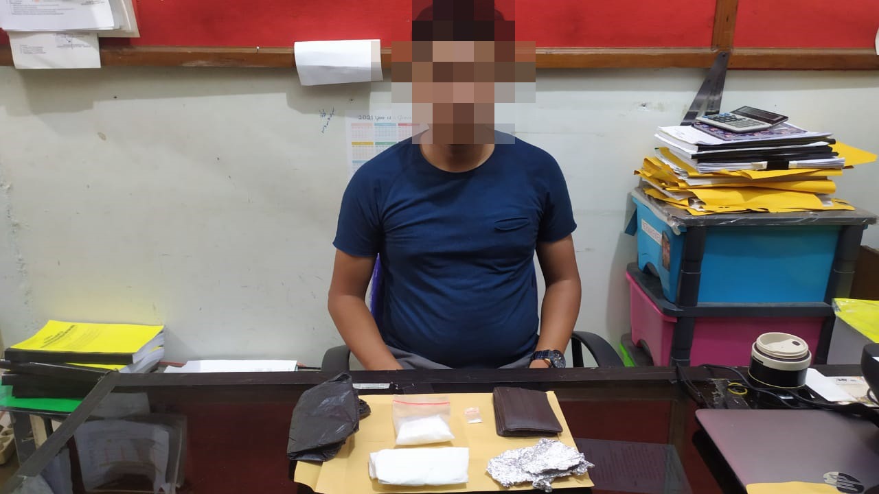 Pengedar Sabu dari Pontianak Tertangkap Sat Narkoba Polres Ketapang, Barbuknya 51,80 Gram