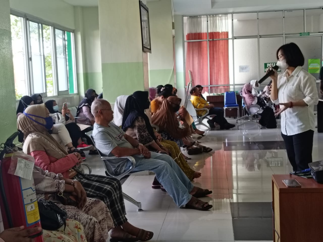 Waspada Covid-19 RSUD SSMA Berikan Penyuluhan Penerapan Protokol 3M