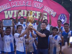 Bupati Sis Apresiasi Penyelenggaraan Turnamen Singa Marta CUP 2024 Gerakkan Ekonomi Masyarakat