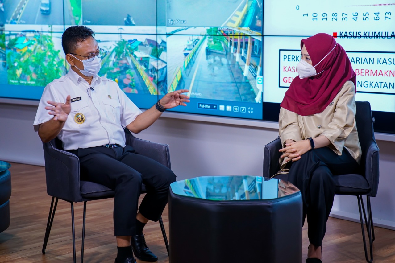 Tren Kenaikan Positif Rate 31,4 Persen, Wali Kota Pontianak: Terkini Muncul Kasus Covid-19 Kluster Keluarga dan Kantor
