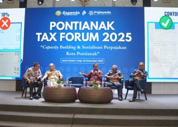 Bapenda Pontianak Gandeng 120 Pengusaha Sosialisasikan Aturan Baru Pajak Barang dan Jasa