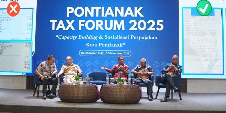 Bapenda Pontianak Gandeng 120 Pengusaha Sosialisasikan Aturan Baru Pajak Barang dan Jasa