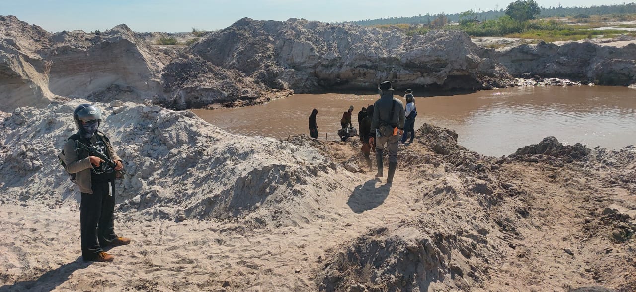 Berantas Aktivitas PETI di Indotani, 6 Warga Landak Diamankan Polres Ketapang