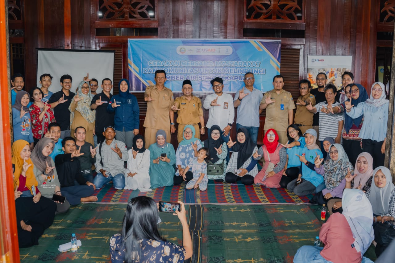 Libatkan Komitmen Daerah Lain di Kalbar untuk Jaga Kebersihan Sungai Kapuas