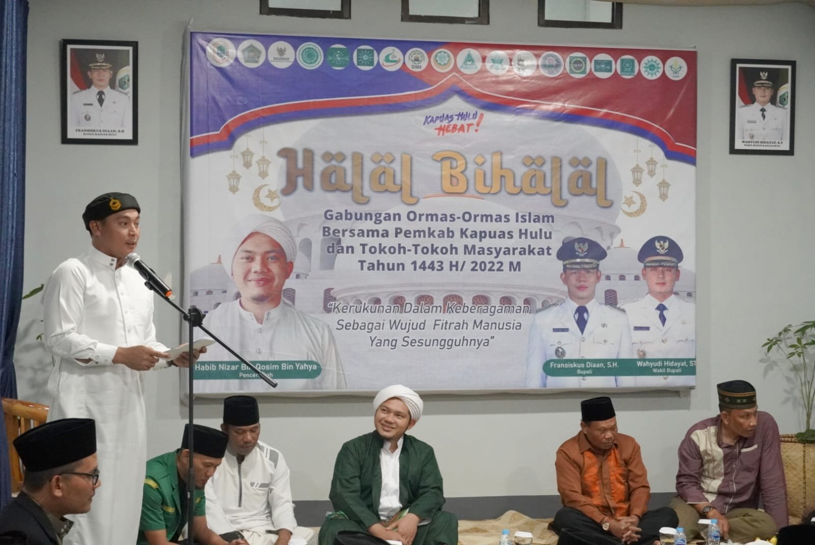 Halal Bihalal Pemerintah Daerah Kabupaten Kapuas Hulu Bersama Ormas Islam