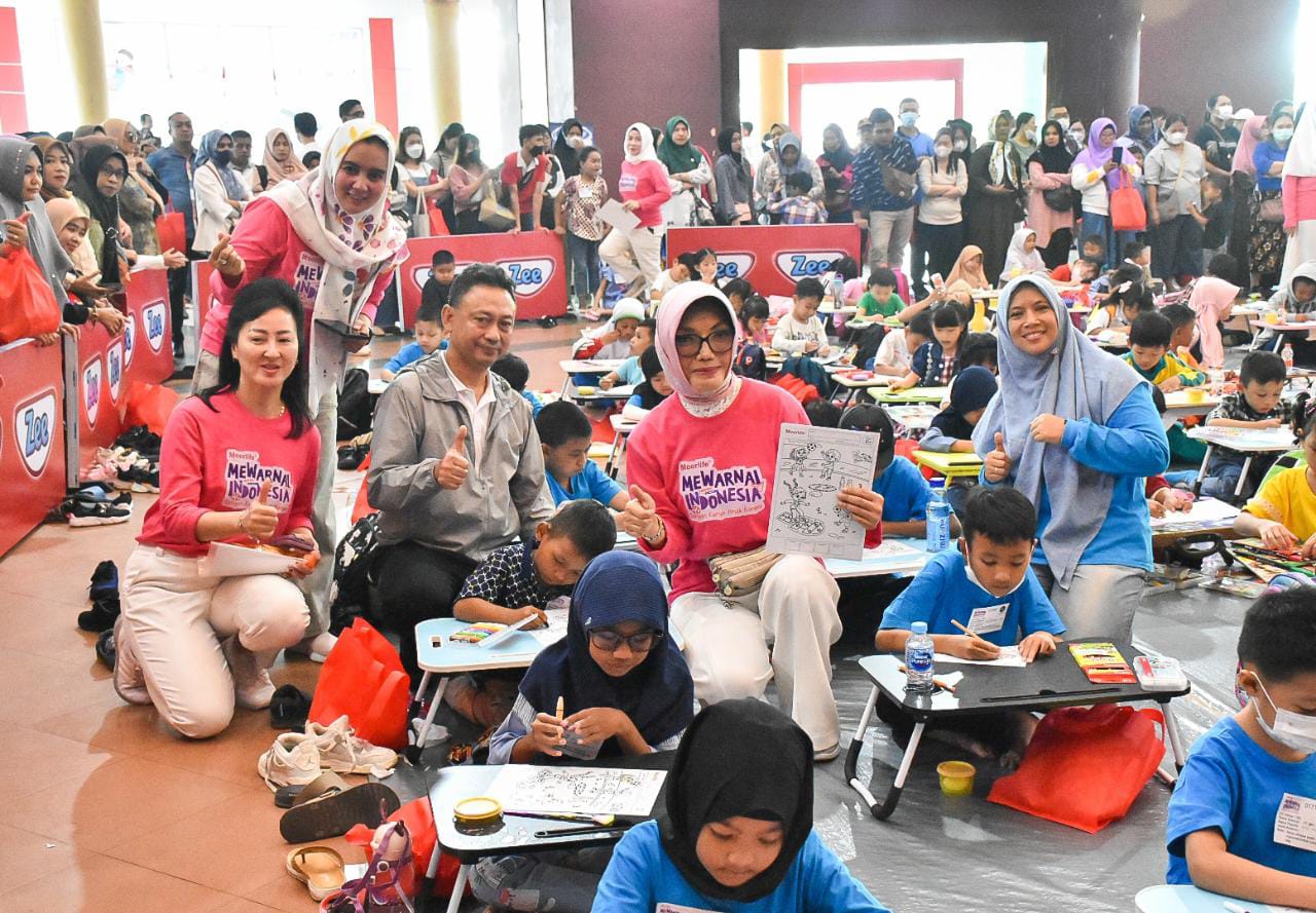 PKK Pontianak Gandeng Sponsor, Sampaikan Pesan Penting Cegah Stunting Lewat Lomba Mewarnai dan Gerakan Makan Telur