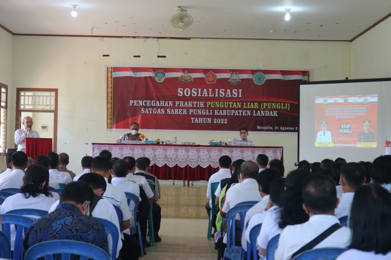 Sosialisasi Pencegahan Praktik Pungutan Liar Satgas Saber Pungli