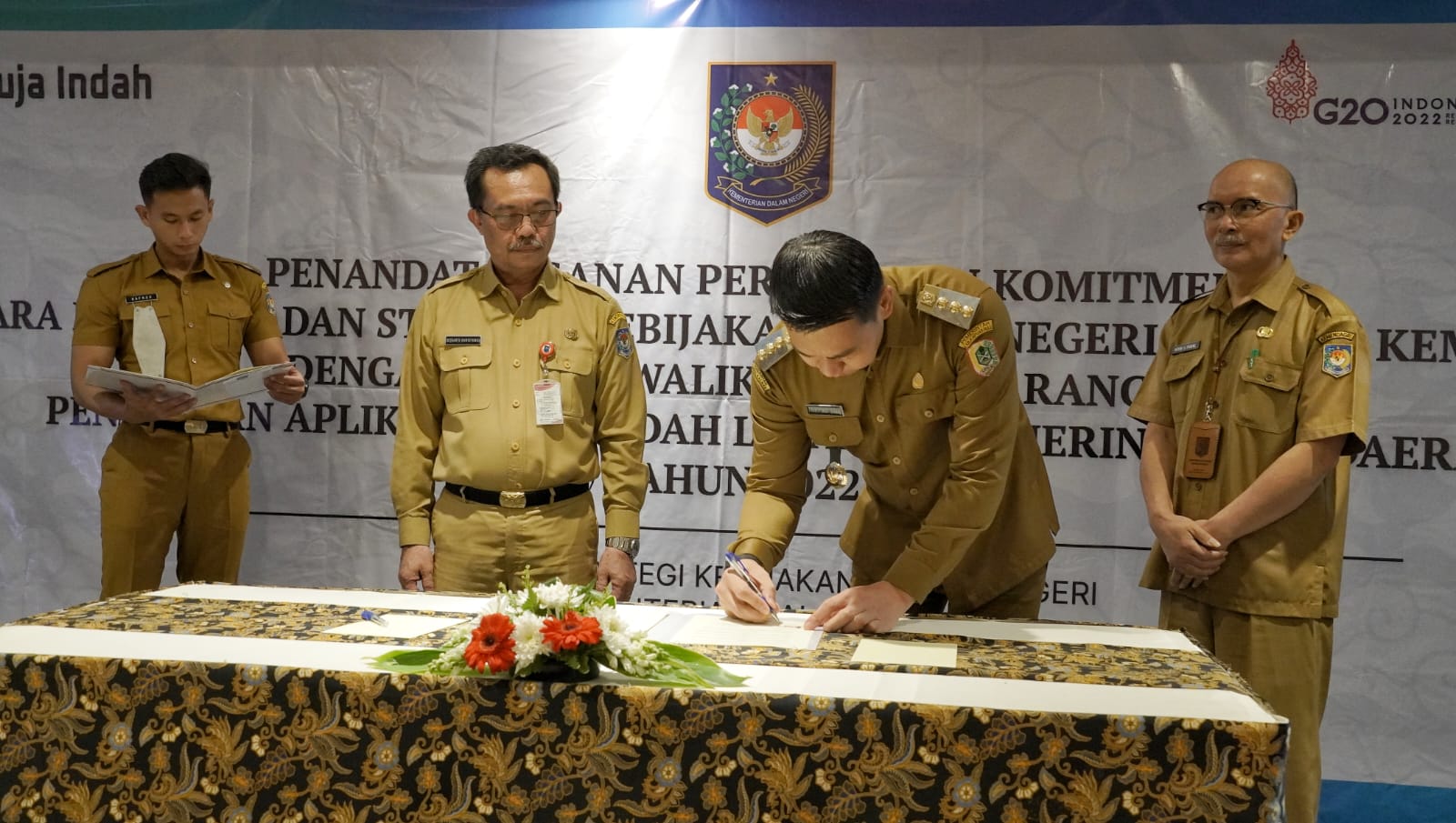 Pemkab Kapuas Hulu Terapkan Aplikasi Puja Indah BSKDN Kemendagri