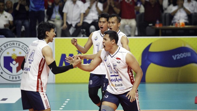 Raih Kemenangan 3-0 atas Filipina dalam SEA V League 2023 Seri 2, Indonesia Pastikan Juara