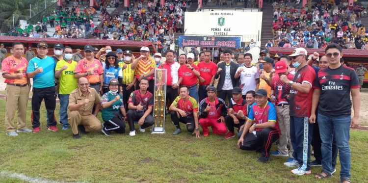 Bupati Sanggau Geber Turnamen sepak bola Liga ASN