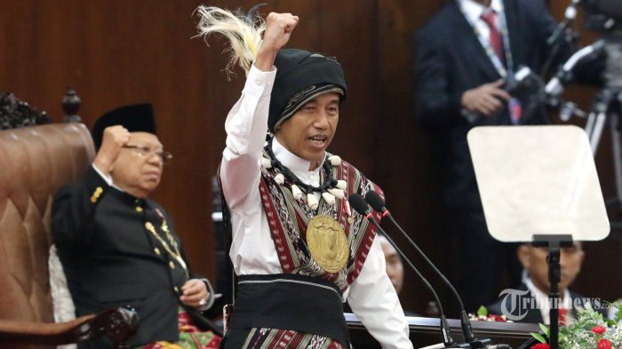 Presiden Jokowi Canangkan Indonesia Emas 2045 dan Ajak Jaga Budaya Santun